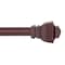 Kenney Mfg Kenney Riley 1" Value Decorative Window Curtain Rod, 30-84", Chocolate KN87006V1NP - alternate 1